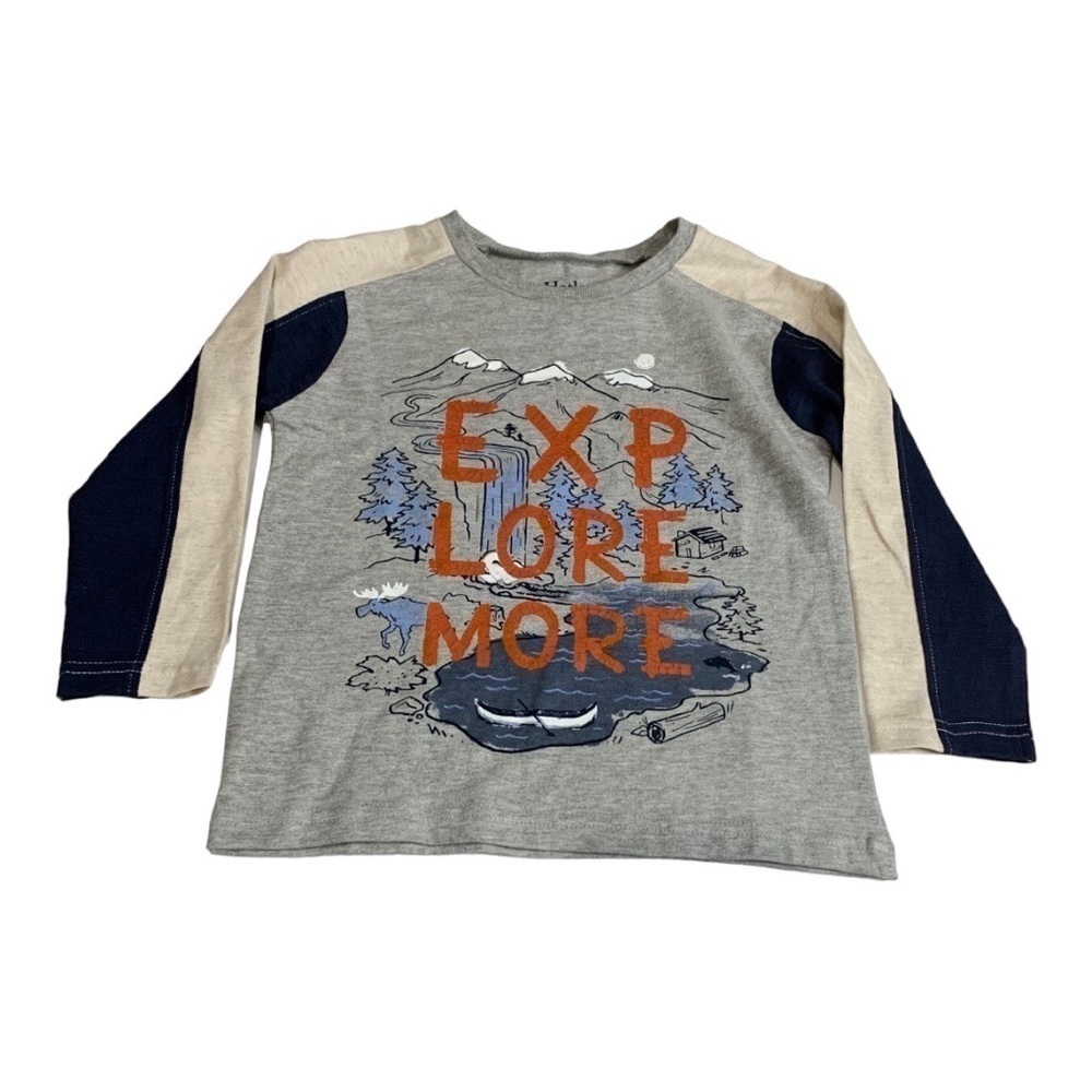 Hatley Explore More Long Sleeve Shirt Size 4